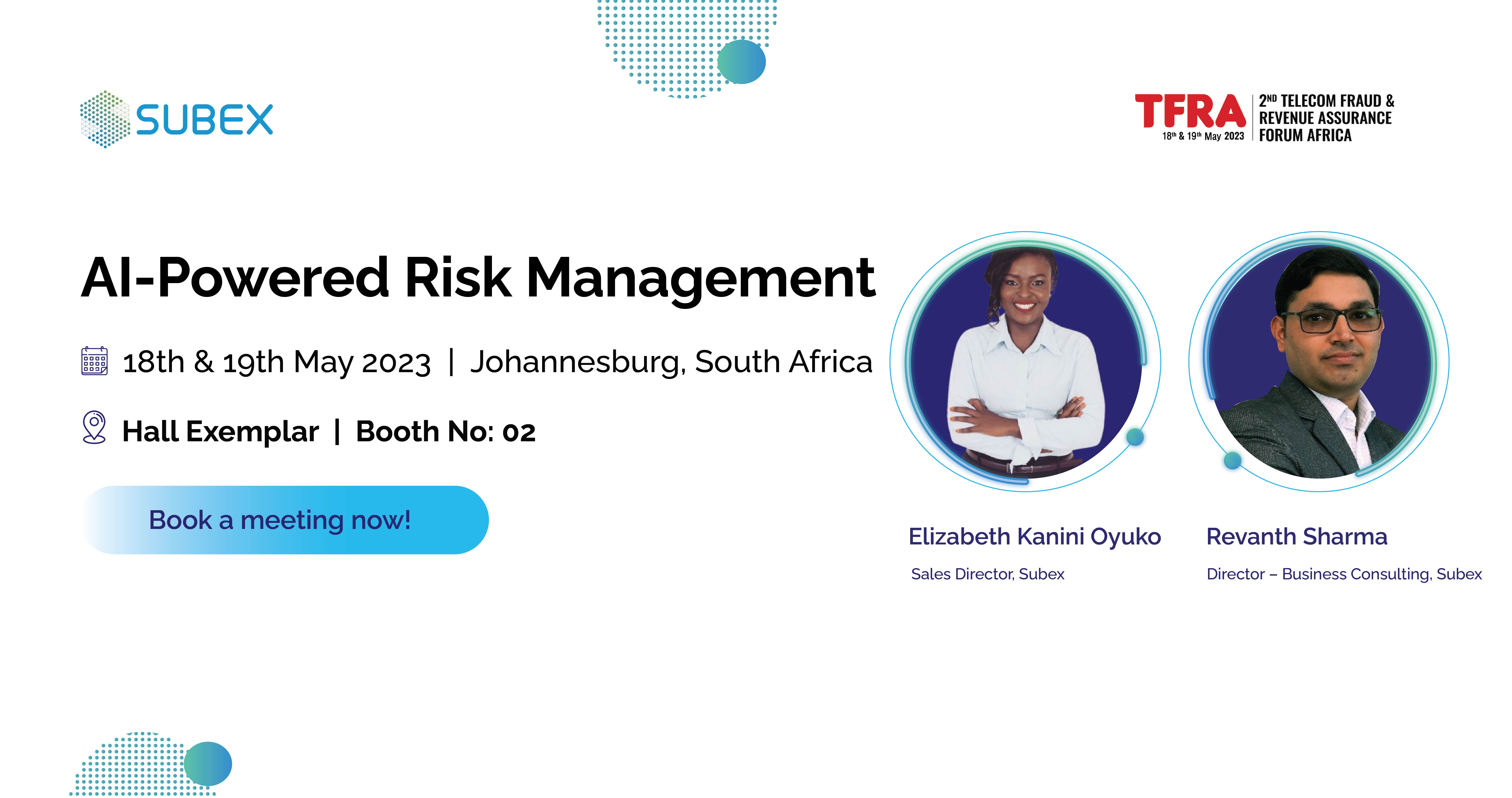 Meet Subex at 2nd Telecom Fraud & Revenue Assurance Forum Africa